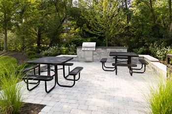 New outdoor grilling areas
