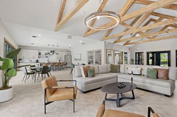 Modern resident clubhouse