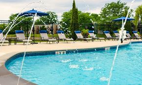 Wheeling apartment for rent - Refreshing Pool With Large Sundeck And Wi-Fi at Foxboro Apartments, Wheeling, 60090