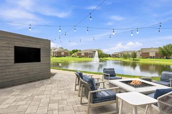 Outdoor patio & grills