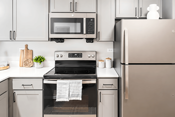 Stainless steel appliances