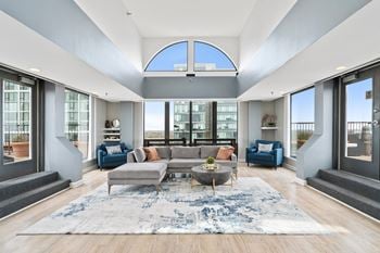 Rooftop lounge