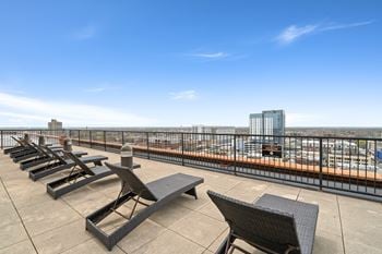Rooftop deck