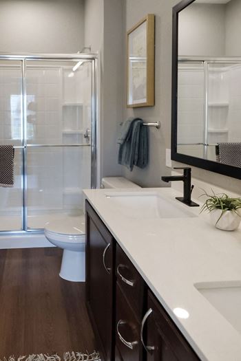 Upgraded bathrooms