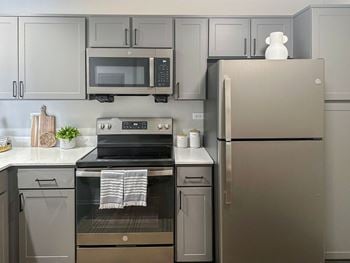 Stainless steel appliances