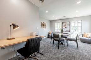 Gallatin apartment for rent - desk in the community lounge at Littlestone Apartments