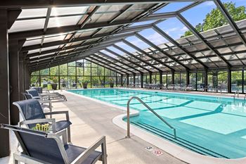 Indoor/outdoor swimming pool and hot tub