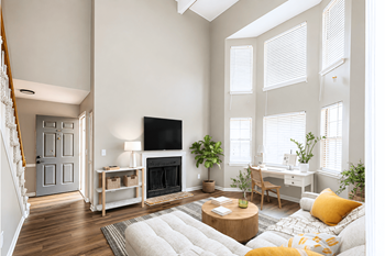 Vaulted ceilings*