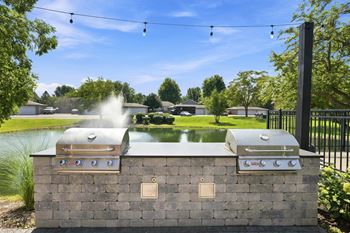 Bbq and grilling area