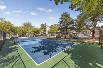 Pickleball court