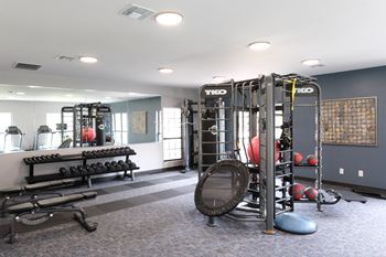 Newly renovated fitness center