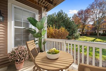 Private balcony*