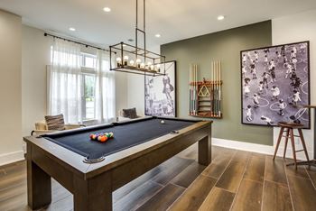 Billiards room