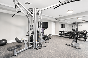 Renovated fitness center