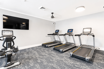 Renovated fitness center