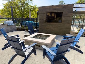 Bbq and grilling area