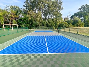 Pickleball court
