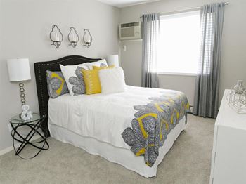 Spacious bedrooms