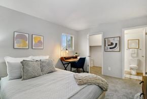 Romulus apartment for rent - The Maxwell apartment bedroom
