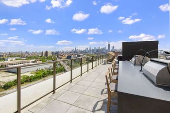 Rooftop deck