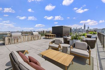 Rooftop deck