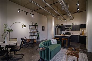 Open concept loft style floor plans