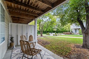 Private patios