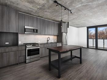 Premium soft close cabinetry with under cabinet lighting