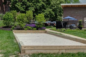 Bocce ball court