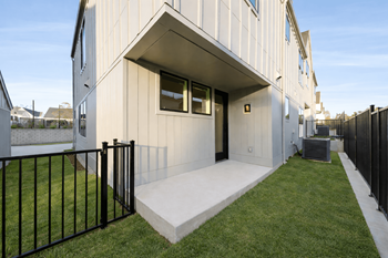 Private balcony or patio