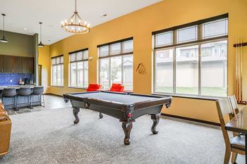Clubhouse - lounge pool table