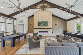 Expansive clubhouse with free wifi for resident use