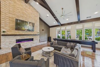 Expansive clubhouse with free wifi for resident use