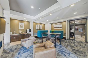 Resident hospitality lounge