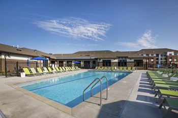 Exteriors resort style patio and pool