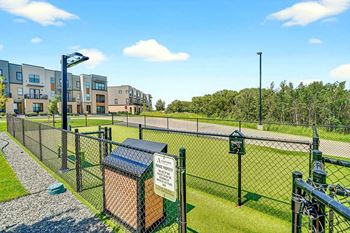 Aspire at cityplace heated dog park