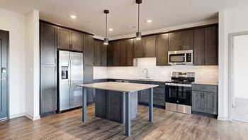 Two-bed timber (#332) - kitchen