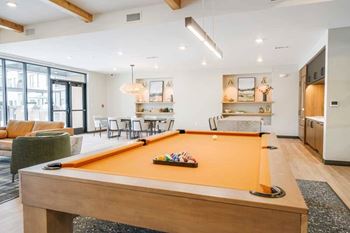 Amenities - clubroom pool table