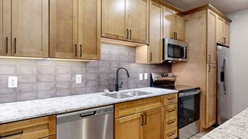 Fox - 208 - studio - kitchen