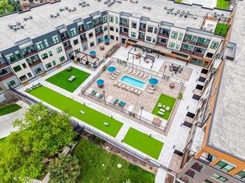Courtyard (drone view)