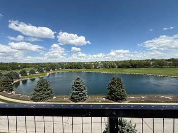 Penthouse pond view