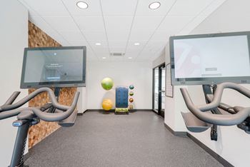 Yoga studio with included on-demand fitness