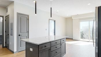 Kitchen in bliss floorplan