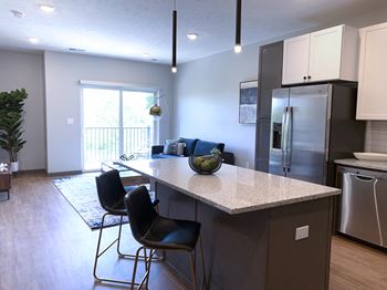 Bliss (1 bed, 1 bath) in slate finish