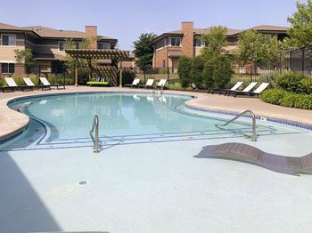 Two luxury, resort-style swimming pools