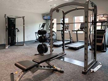 Fitness center in the clubhouse