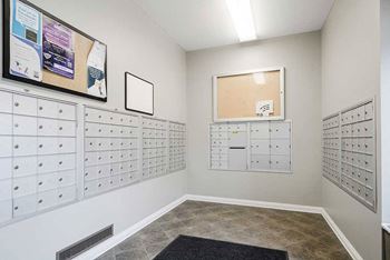 Pinebrook's residential mailboxes