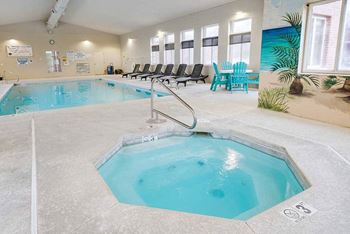 Pinebrook indoor pool and hot tub
