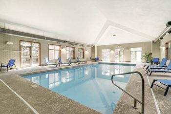 Indoor swimming pool open year-round