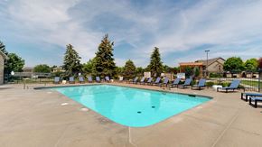 Lincoln triplex for rent - take a dip in our resort style swimming pool